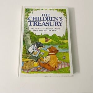 Vtg The Children's Treasury Best-Loved Stories And Poems From Around The World